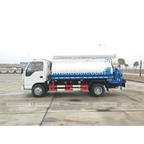 HOT Brand New ISUZU 4000 litros camión de pulverización de agua